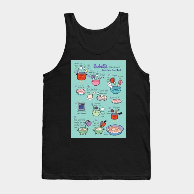 Recipe: Bobalki (Slovak sweet bread balls) Tank Top by Cedarseed